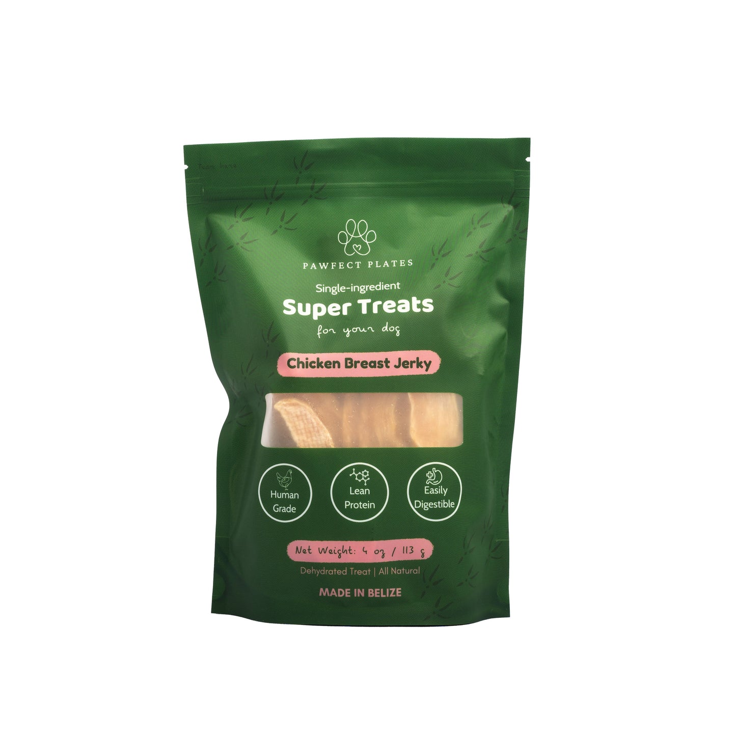 Chicken Breast Jerky Dog treats Front of package